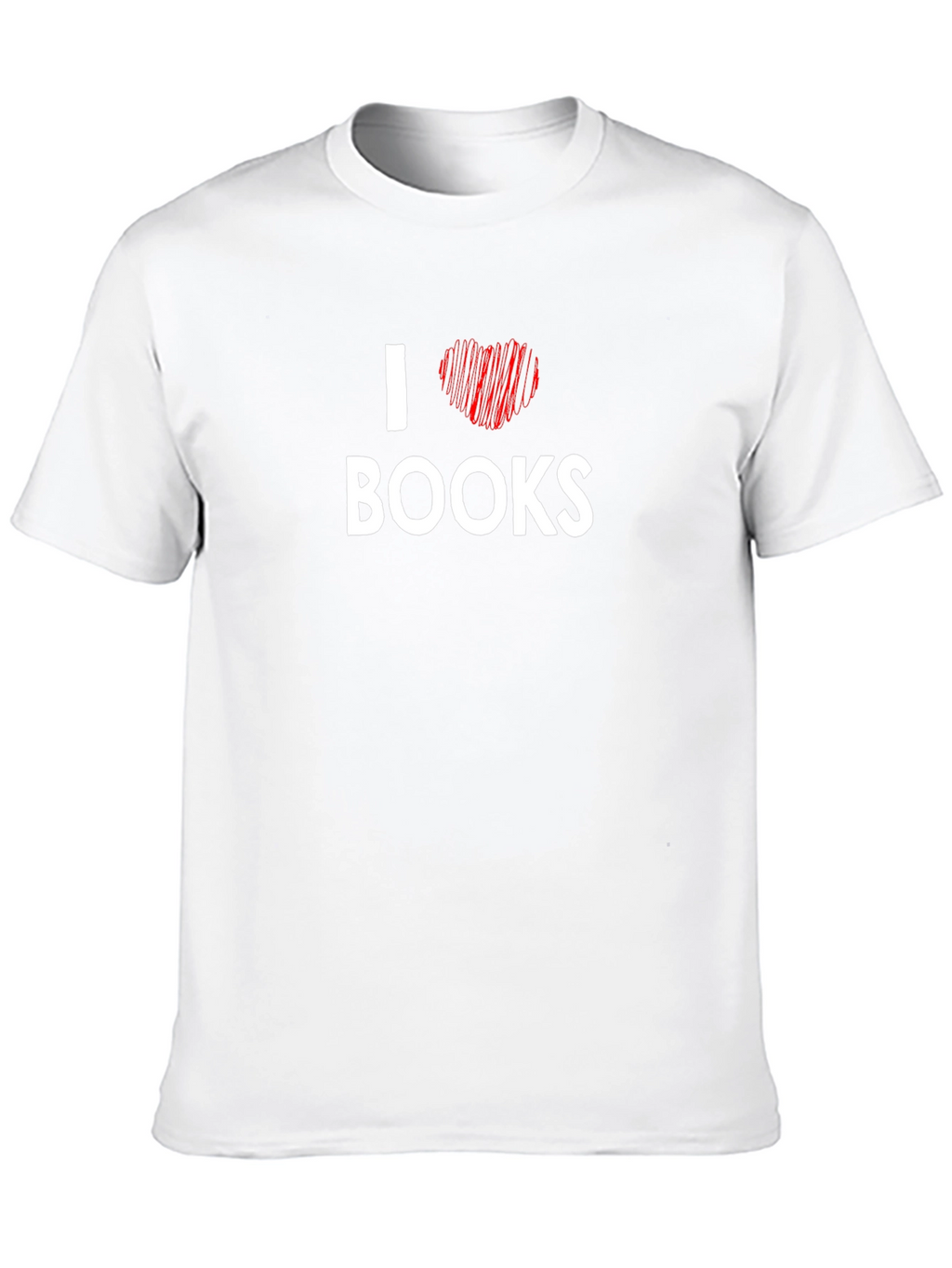 I Heart Books Graphic T-Shirt - Black