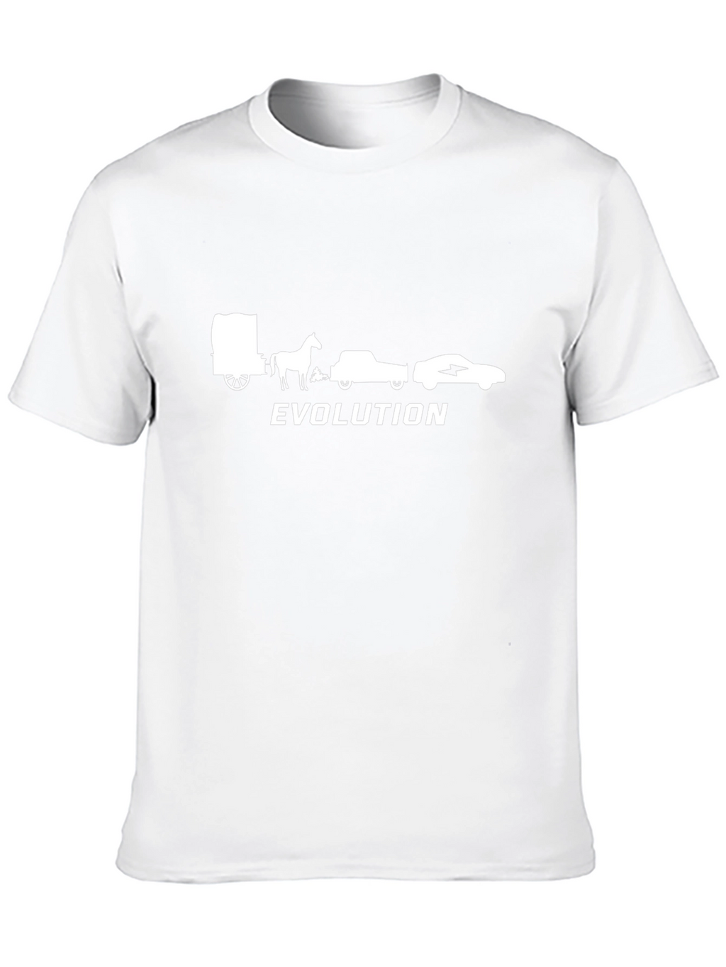 Evolution Car T-Shirt - Funny Automotive Gift