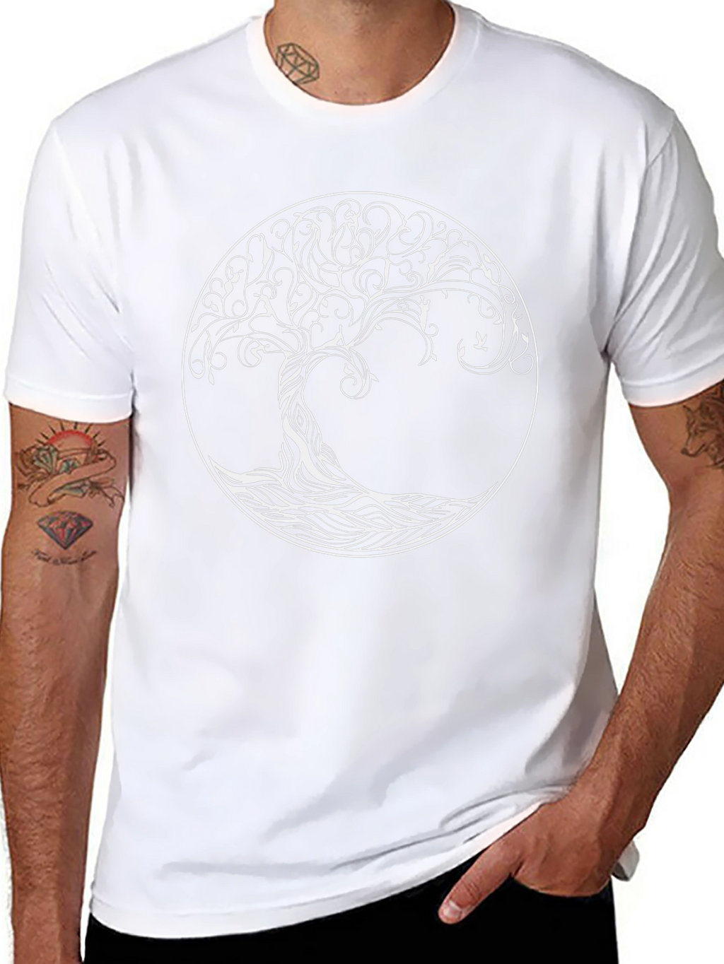 Tree of Life Graphic T-Shirt - Black