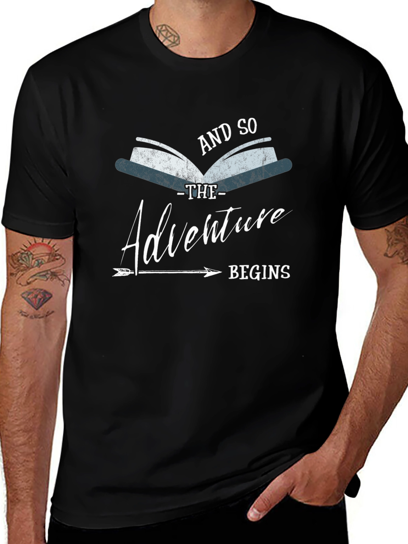 Adventure Begins Graphic Tee