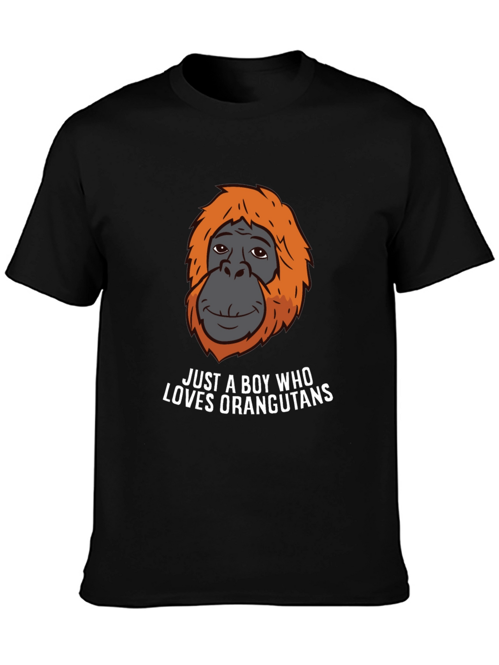 Boy Who Loves Orangutans T-Shirt