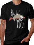 Funny Sloth Graphic Tee - How About No