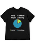 Organic Chemistry T-Shirt - Pie Chart Design