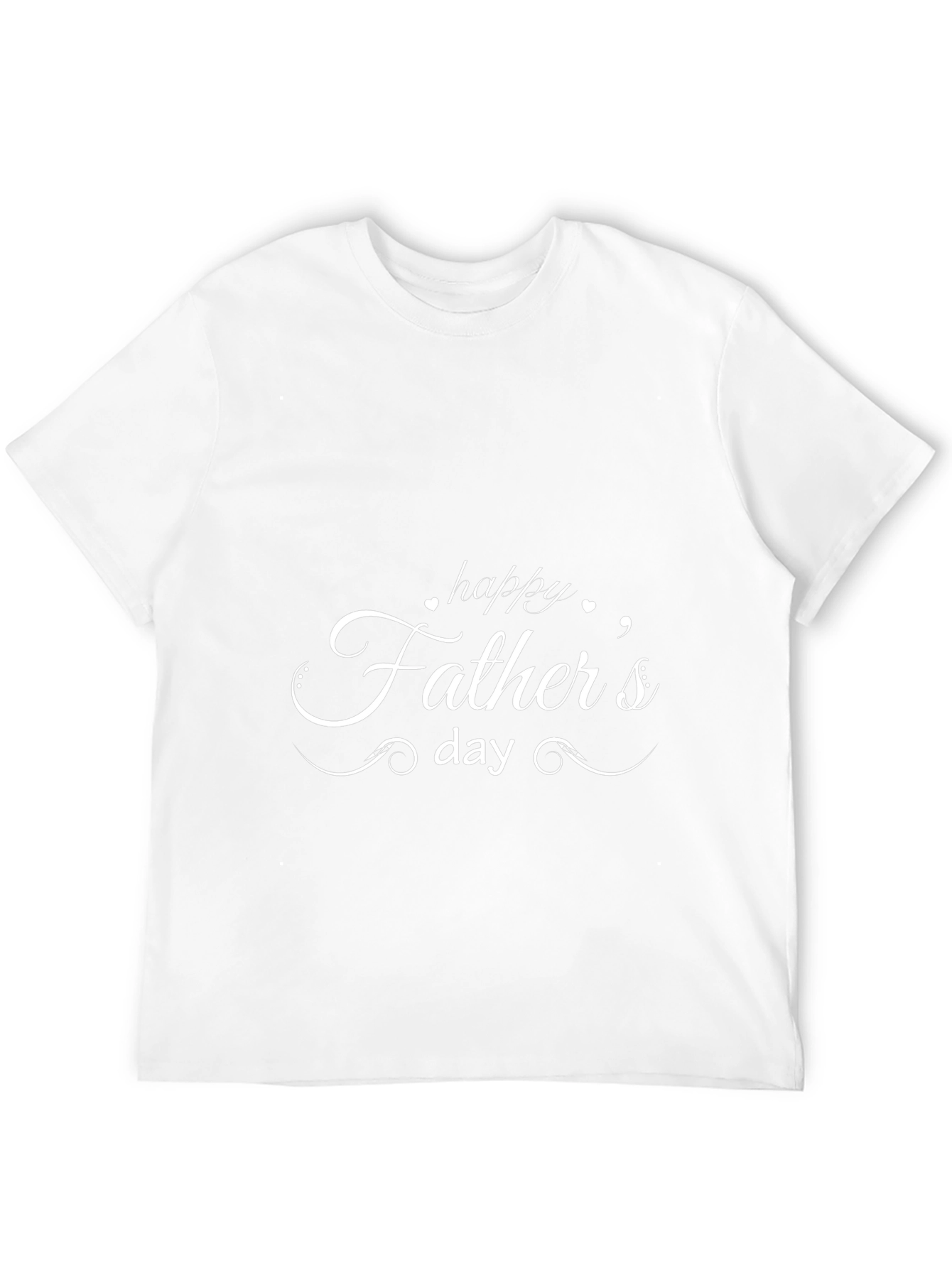 Happy Fathers Day Black T-Shirt