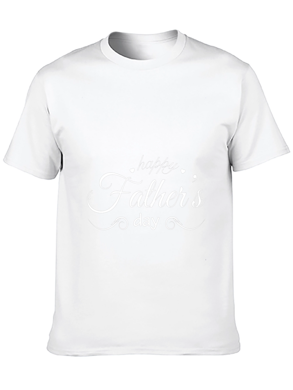 Happy Fathers Day Black T-Shirt