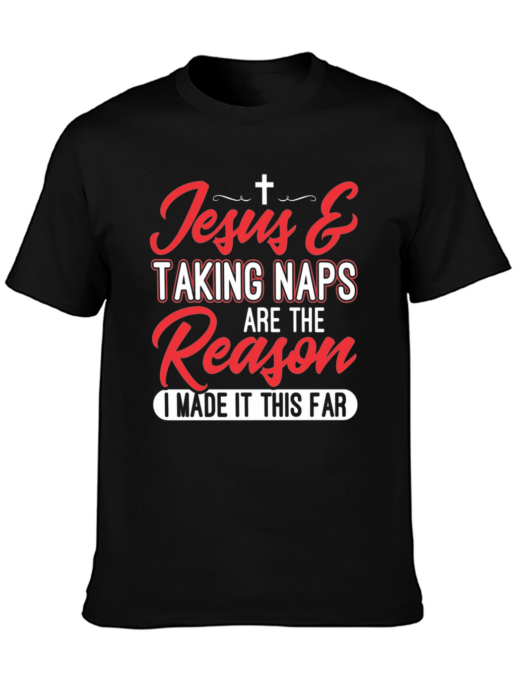 Jesus & Naps T-Shirt - Christian Humor Tee
