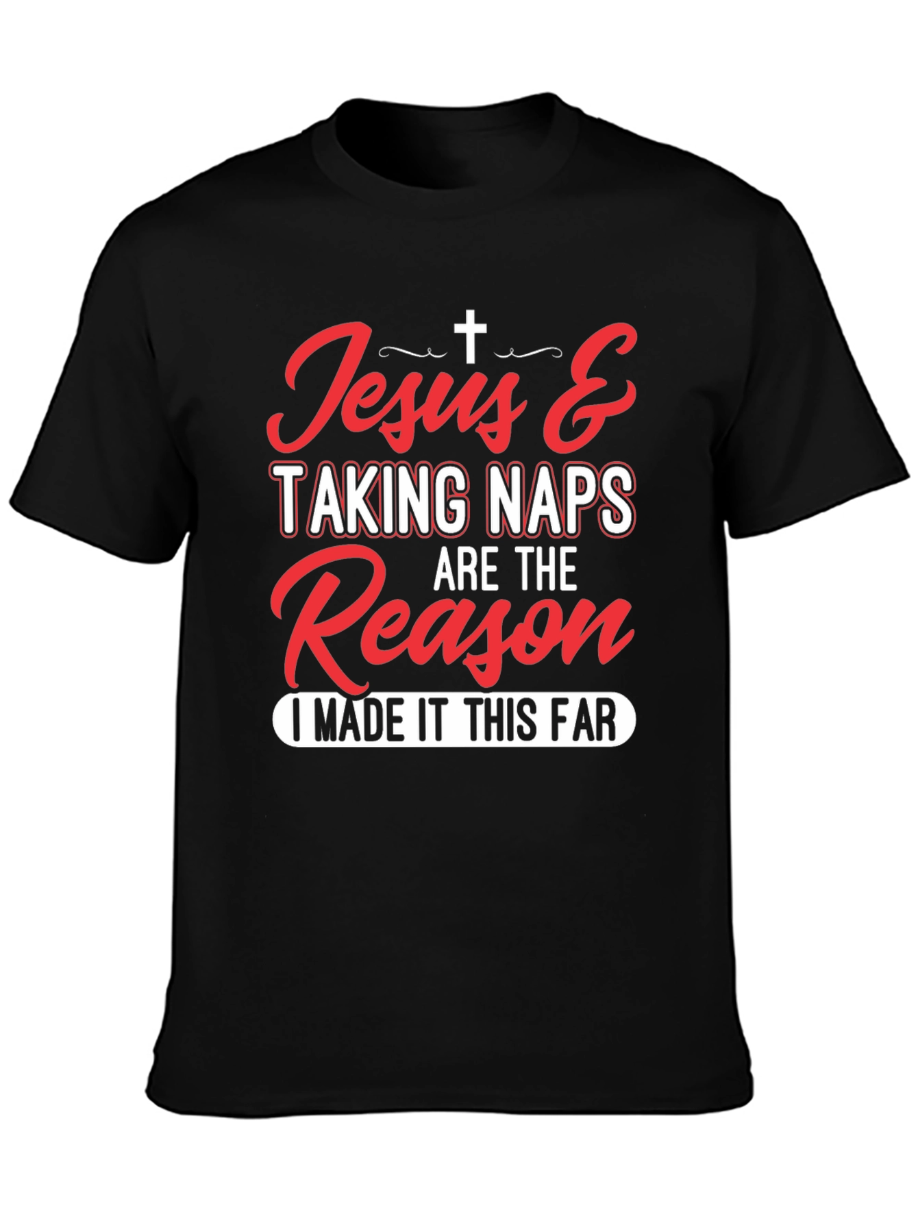 Jesus & Naps T-Shirt - Christian Humor Tee