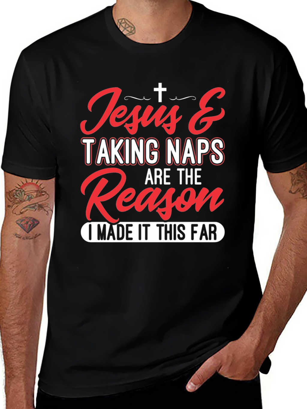 Jesus & Naps T-Shirt - Christian Humor Tee