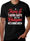 Jesus & Naps T-Shirt - Christian Humor Tee