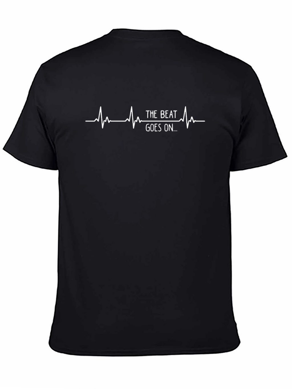 The Beat Goes On Graphic Tee - Black T-Shirt