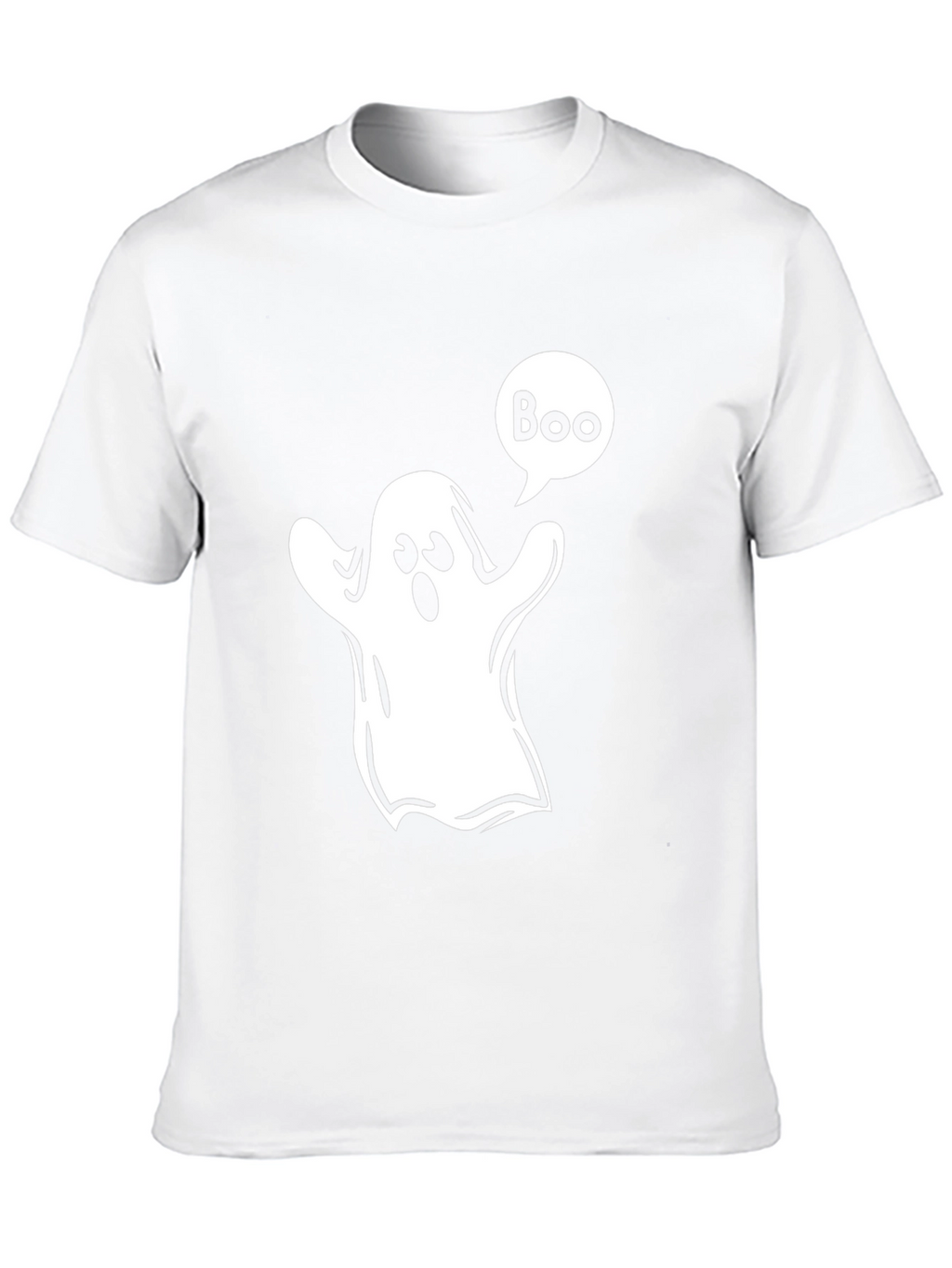 Boo Ghost Graphic Tee - Halloween T-Shirt
