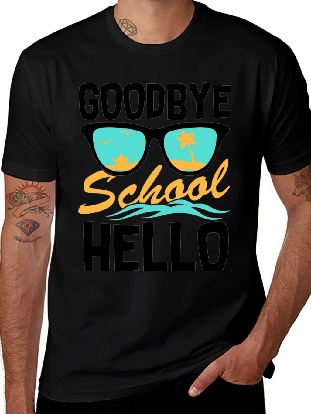 Goodbye School Hello Summer T-Shirt