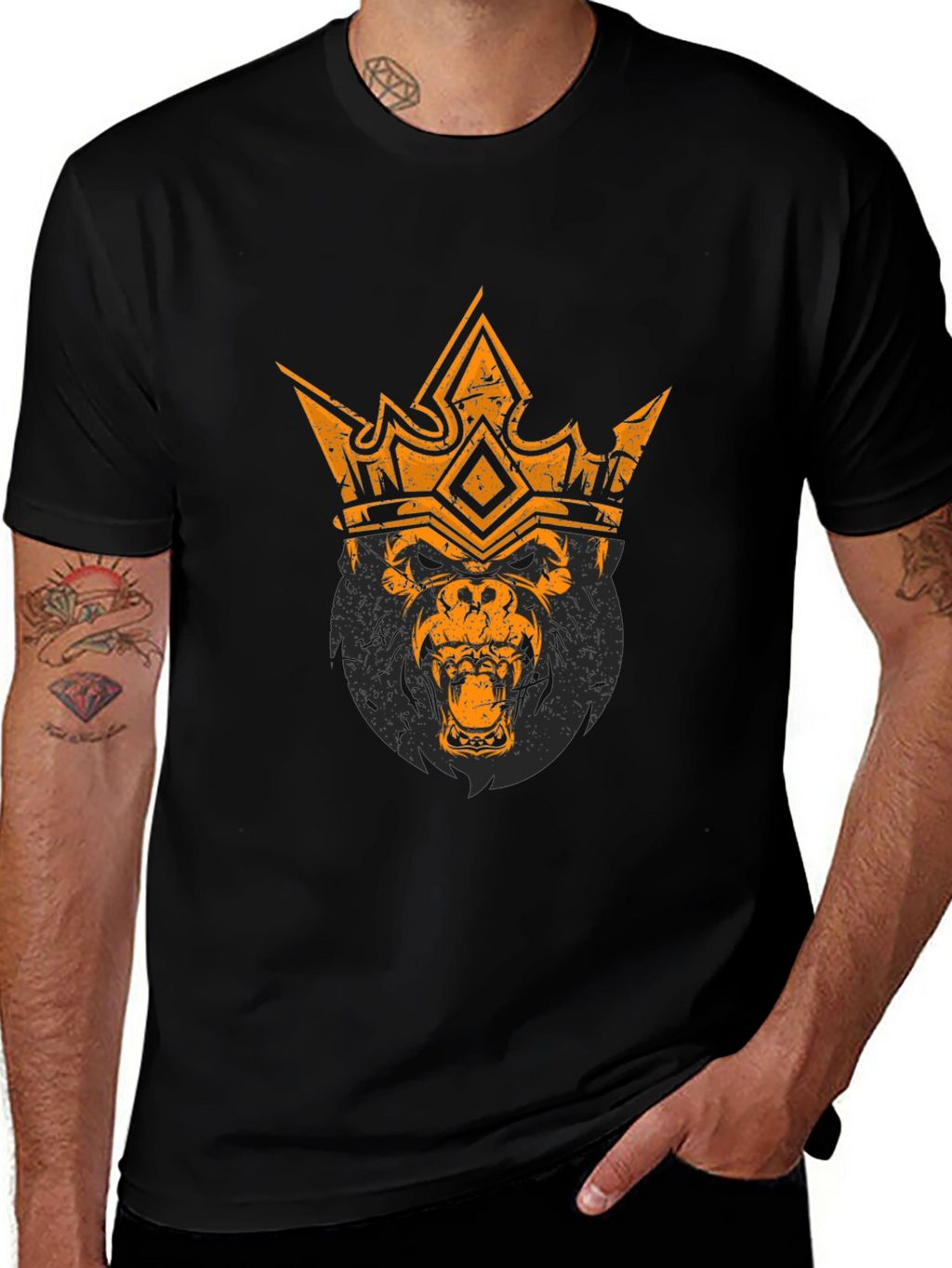 King Kong Graphic Tee - Black