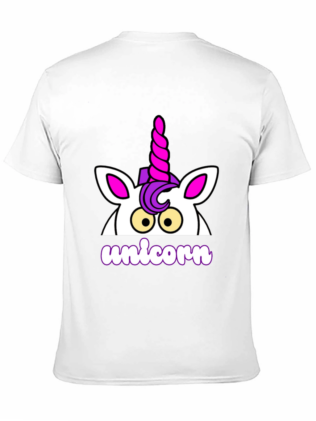 Unicorn Graphic T-Shirt - Black