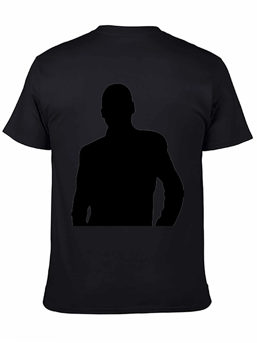 Silhouette Graphic Black T-Shirt - Cool Casual Wear