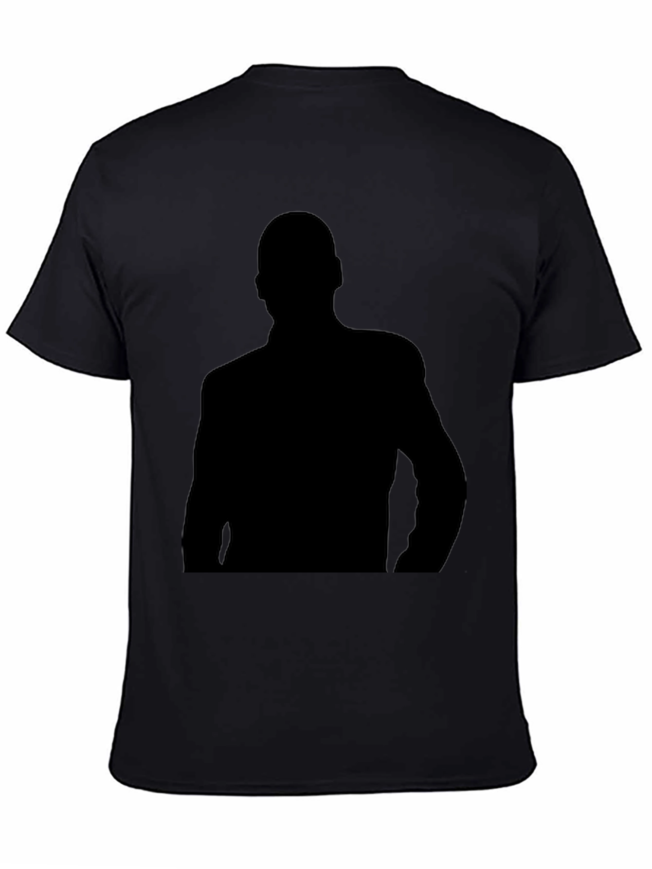 Silhouette Graphic Black T-Shirt - Cool Casual Wear