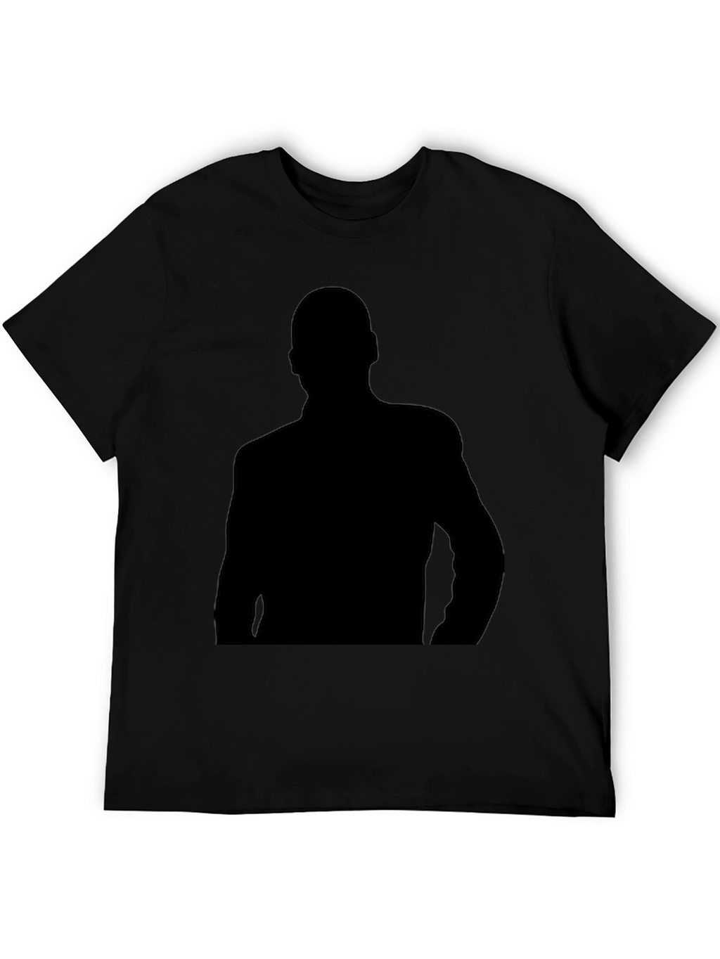 Silhouette Graphic Black T-Shirt - Cool Casual Wear