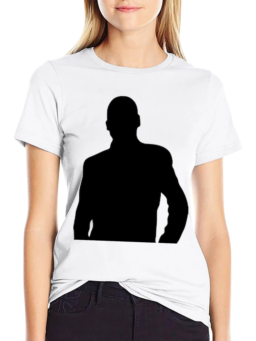 Silhouette Graphic Black T-Shirt - Cool Casual Wear
