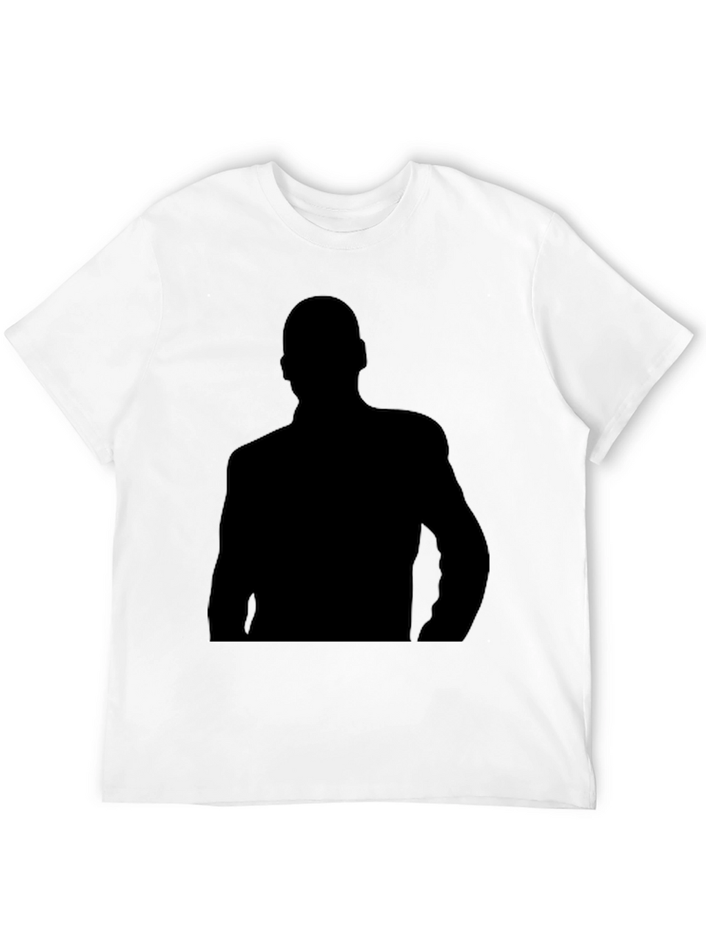Silhouette Graphic Black T-Shirt - Cool Casual Wear