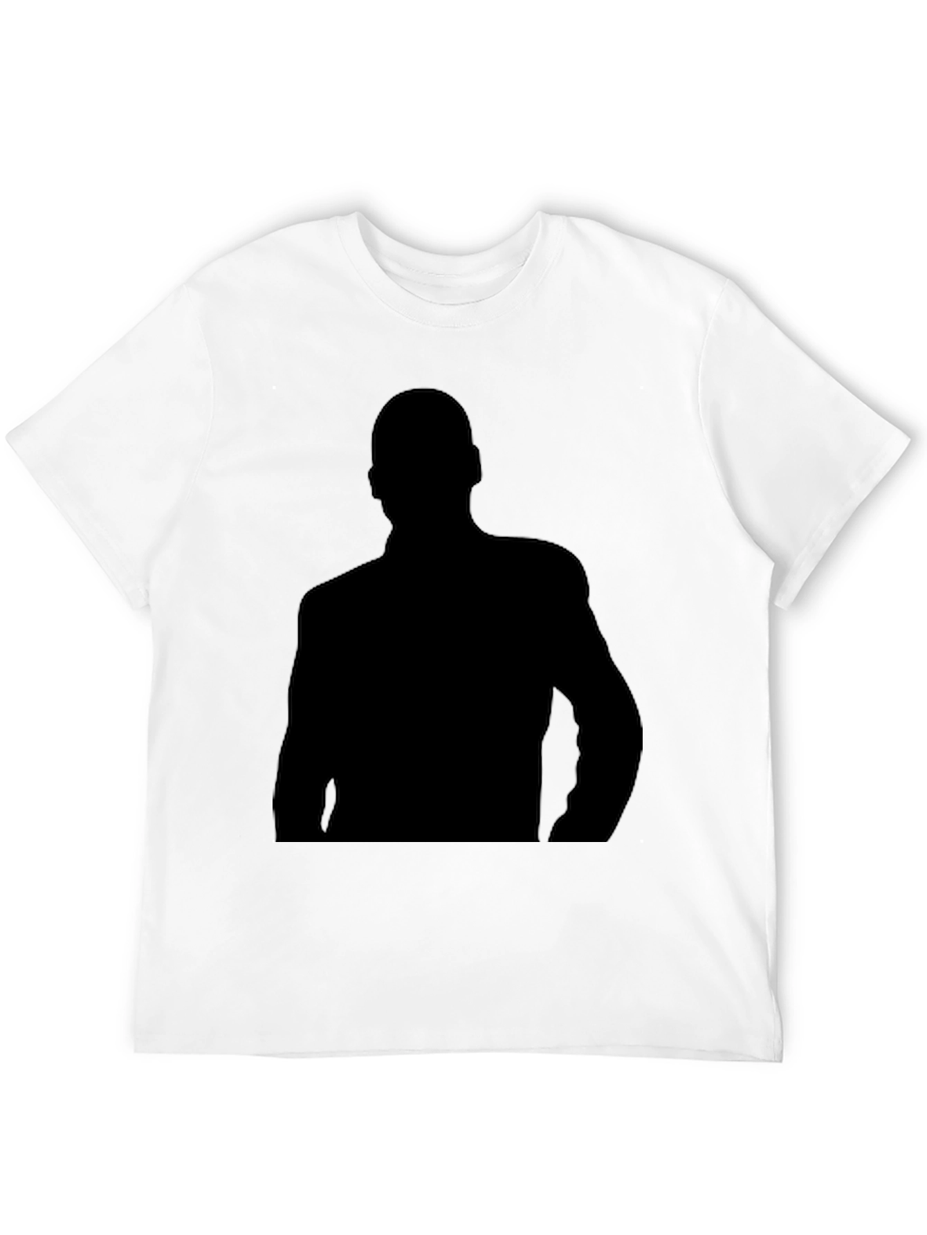 Silhouette Graphic Black T-Shirt - Cool Casual Wear