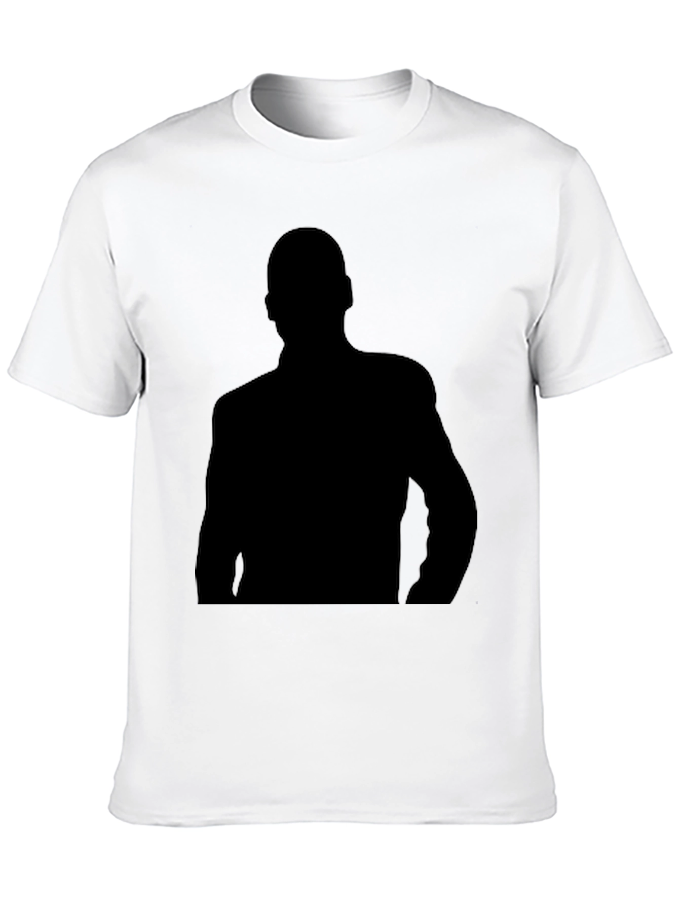 Silhouette Graphic Black T-Shirt - Cool Casual Wear
