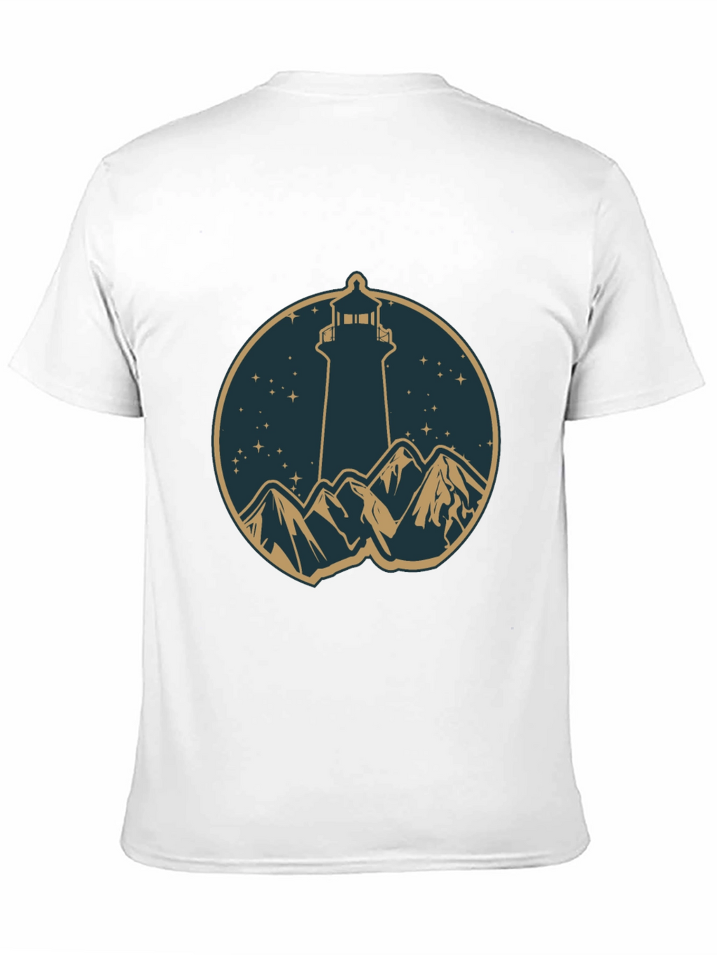 Lighthouse Mountain Graphic T-Shirt