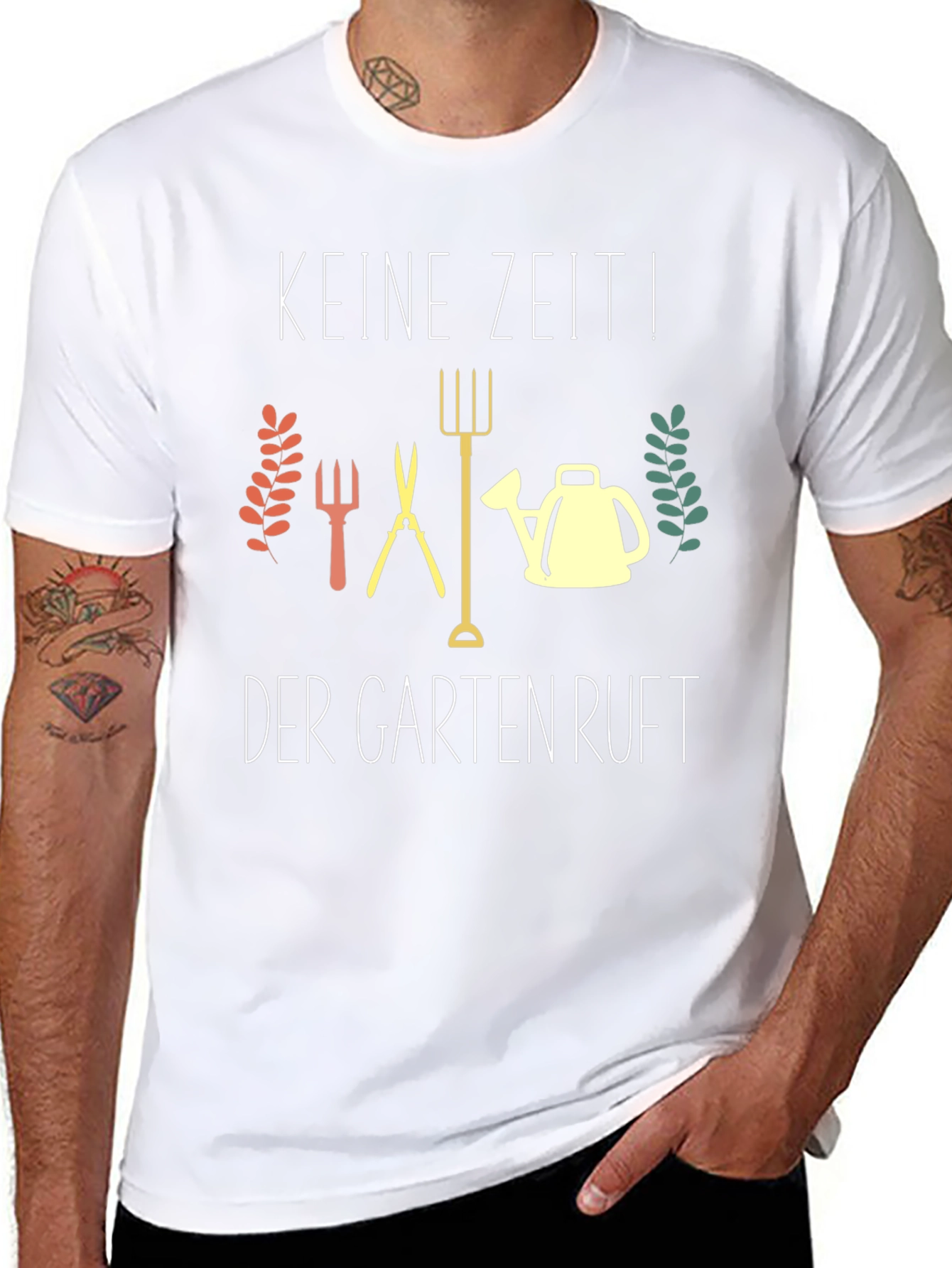 Gardening T-Shirt - Keine Zeit! Der Garten Ruft