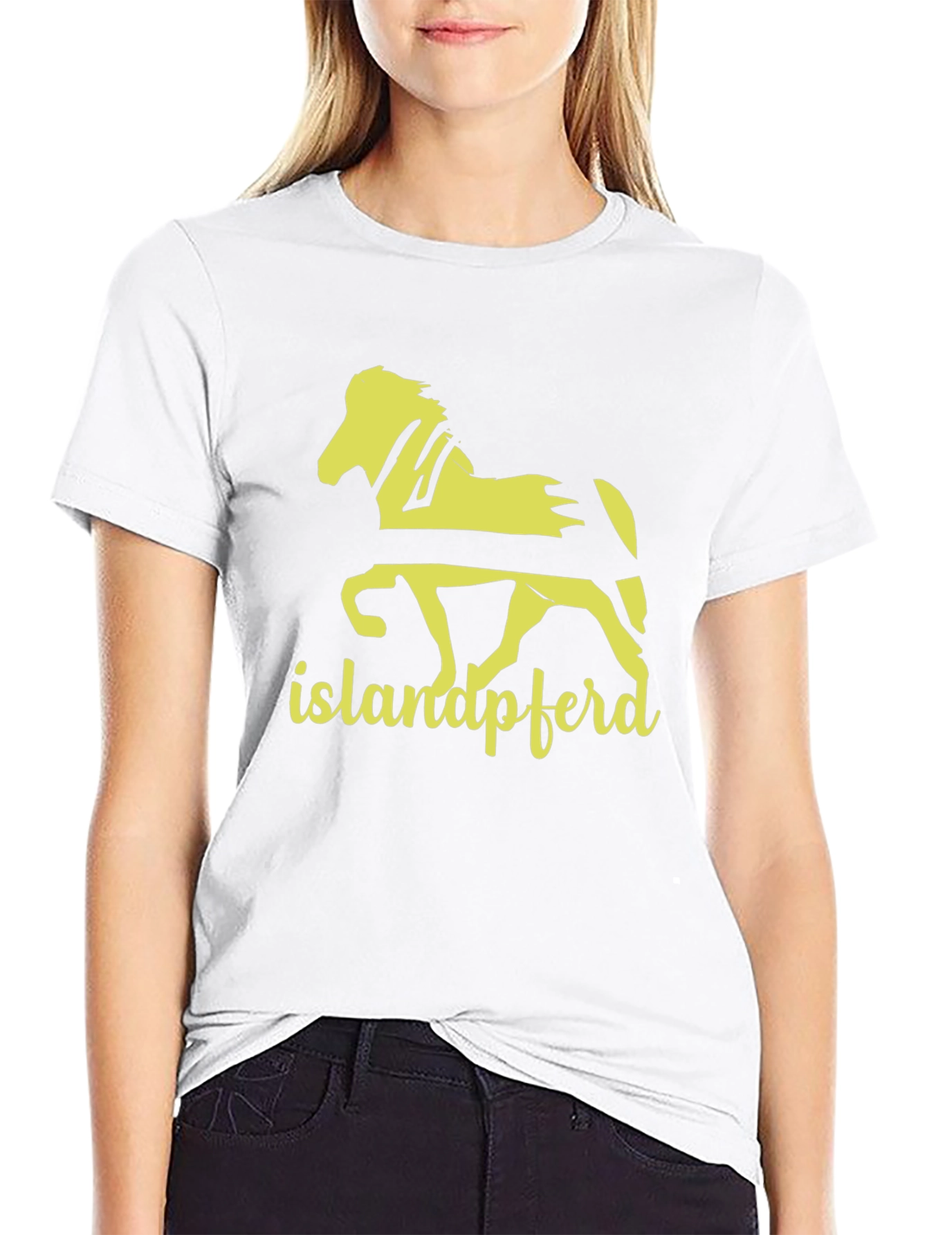 Icelandic Horse T-Shirt - Islandpferd Tee - Black