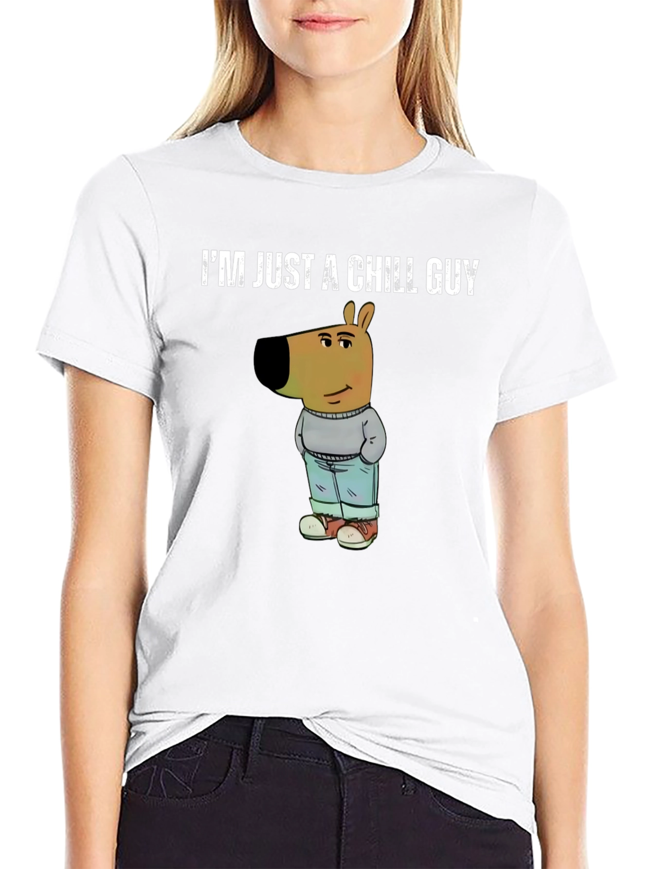 Chill Dog Graphic Tee - Comfortable Casual Wear