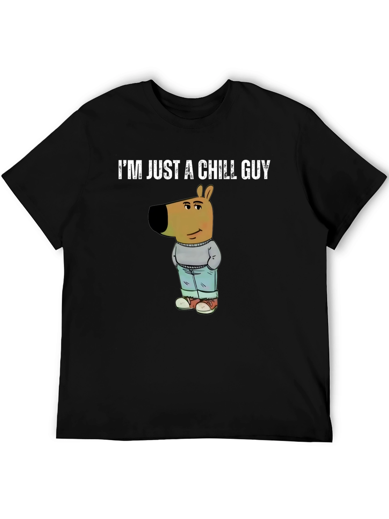 Chill Dog Graphic Tee - Comfortable Casual Wear