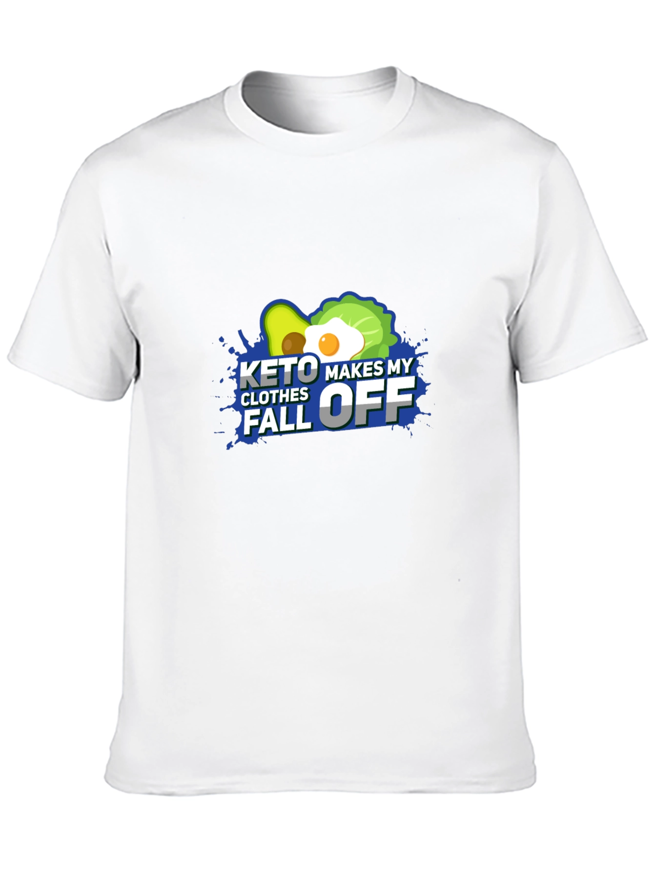 Keto Makes My Clothes Fall Off - Black T-Shirt