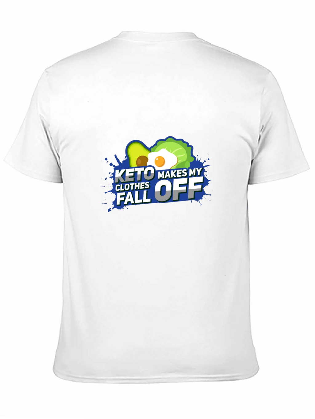 Keto Makes My Clothes Fall Off - Black T-Shirt