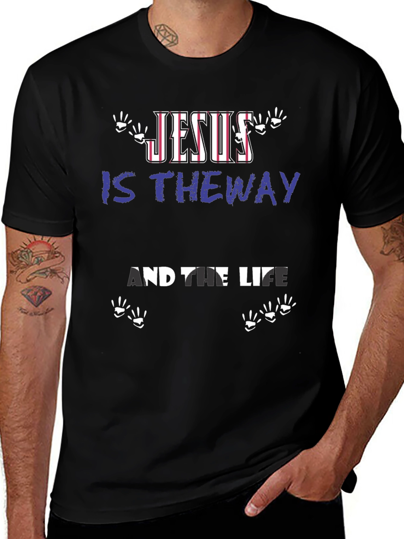 Jesus Is The Way T-Shirt Christian Faith Tee