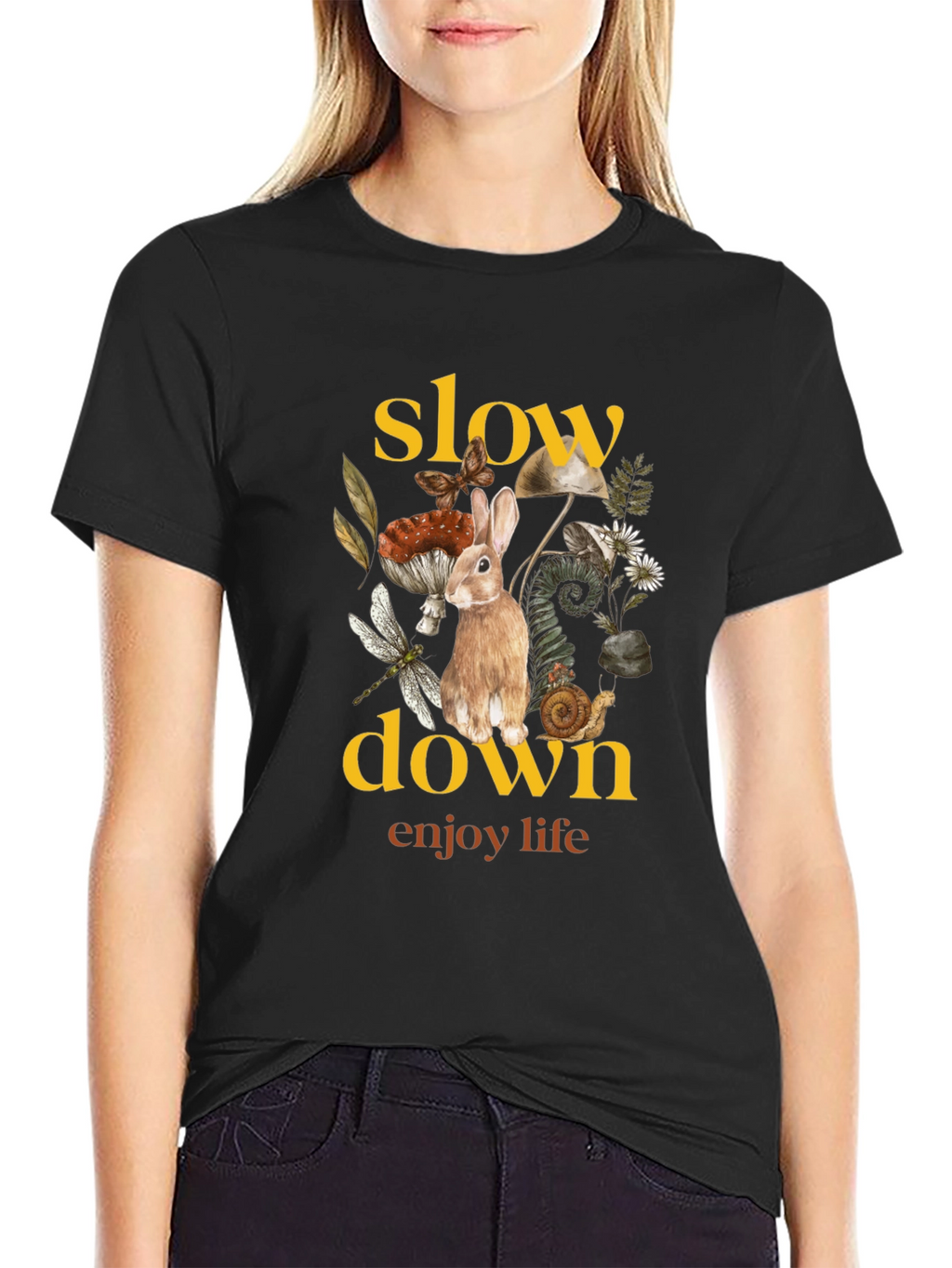 Slow Down Enjoy Life Graphic Tee