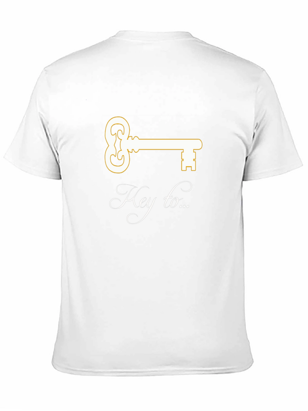 Key To T-Shirt - Black Graphic Tee