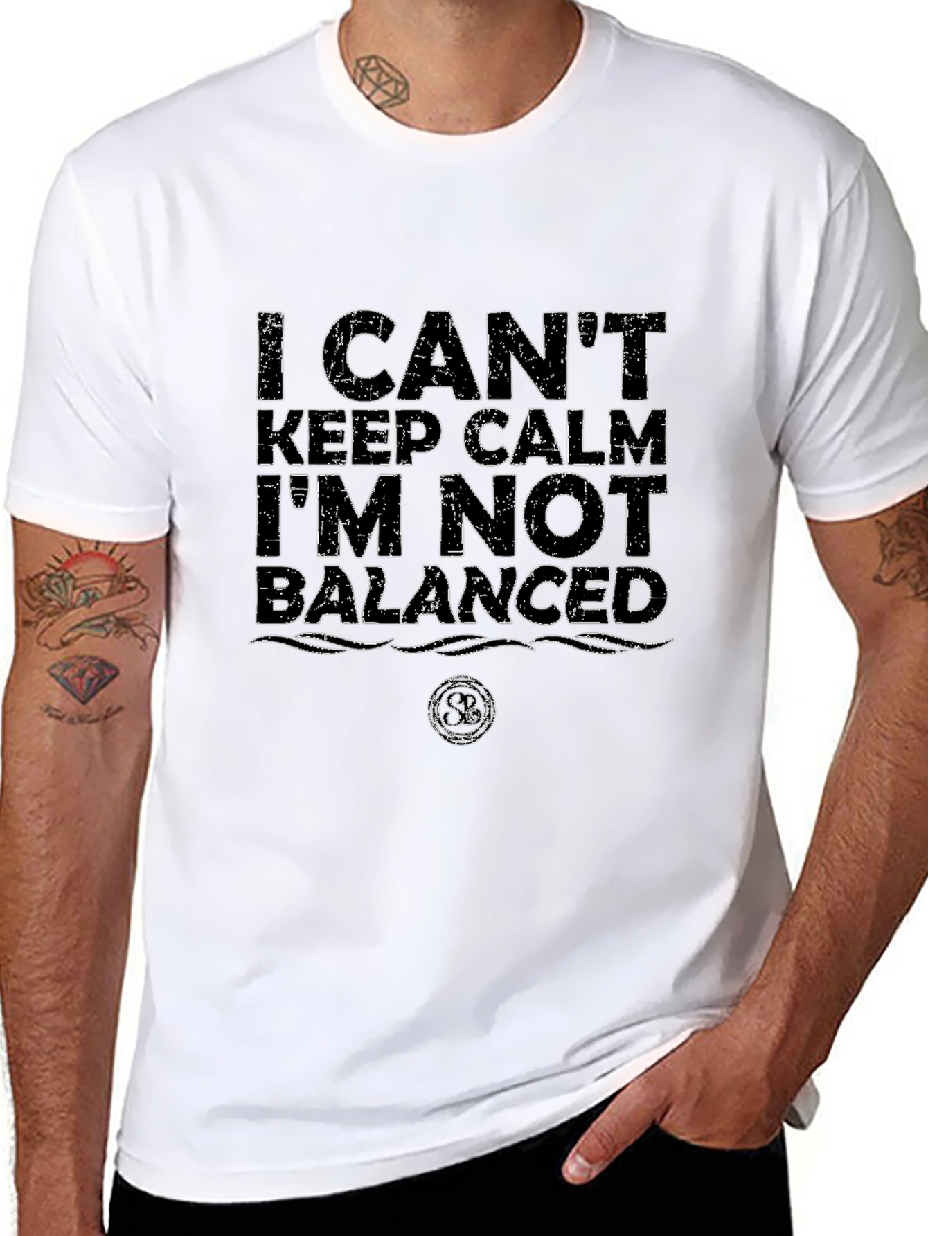 I Cant Keep Calm Funny Graphic T-Shirt