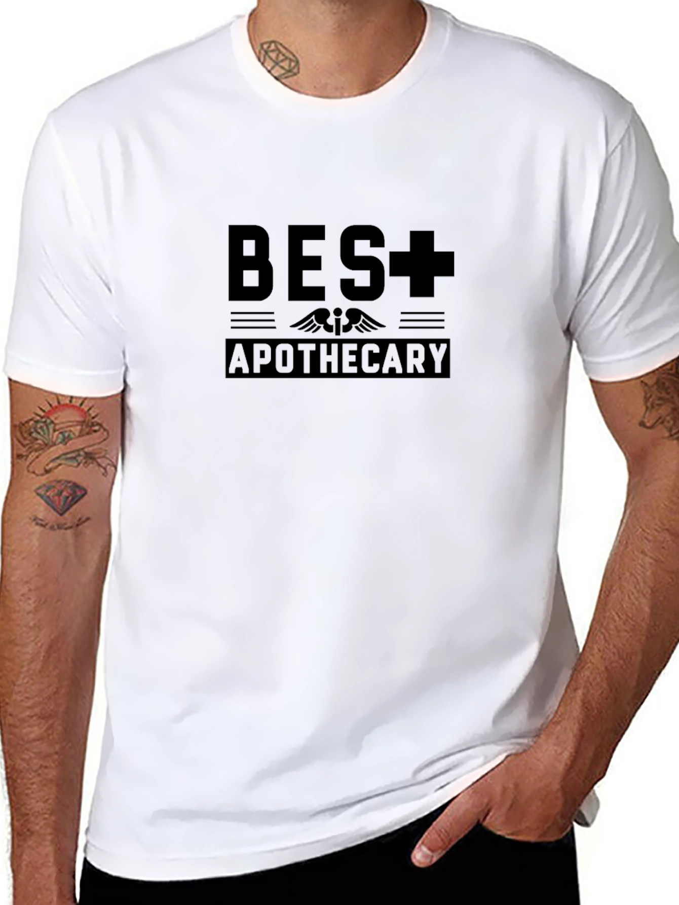 BES+ Apothecary Graphic Tee - Black