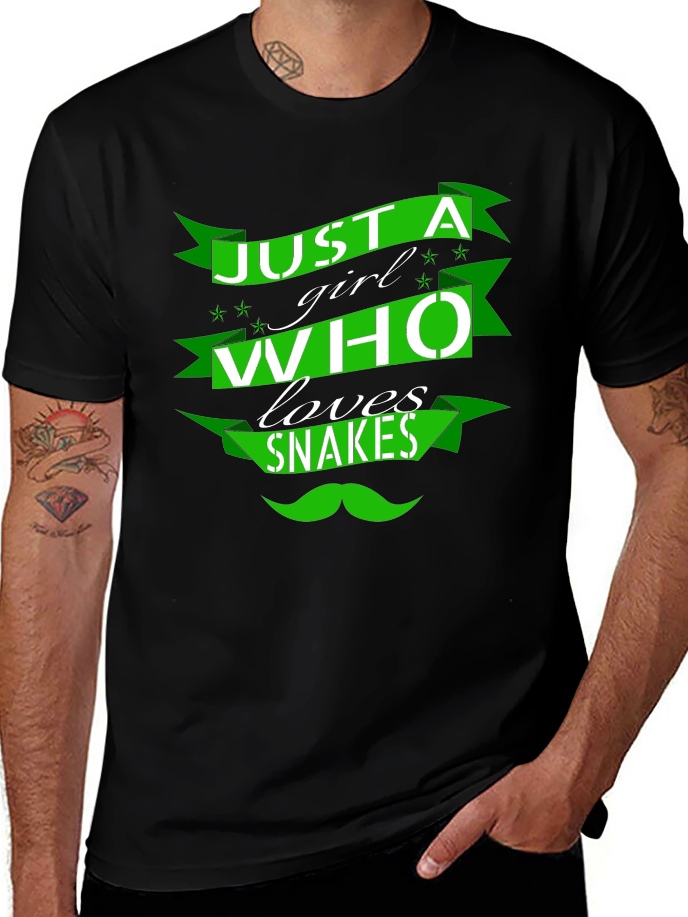 Just A Girl Who Loves Snakes T-Shirt
