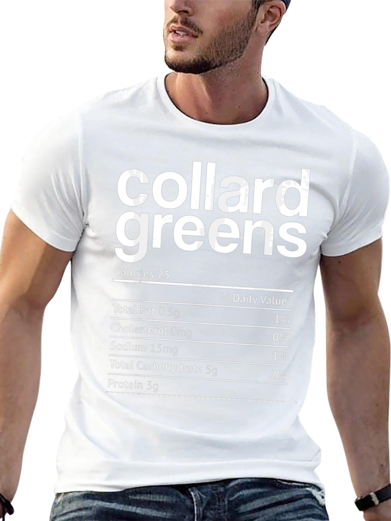 Collard Greens Nutrition Facts T-Shirt