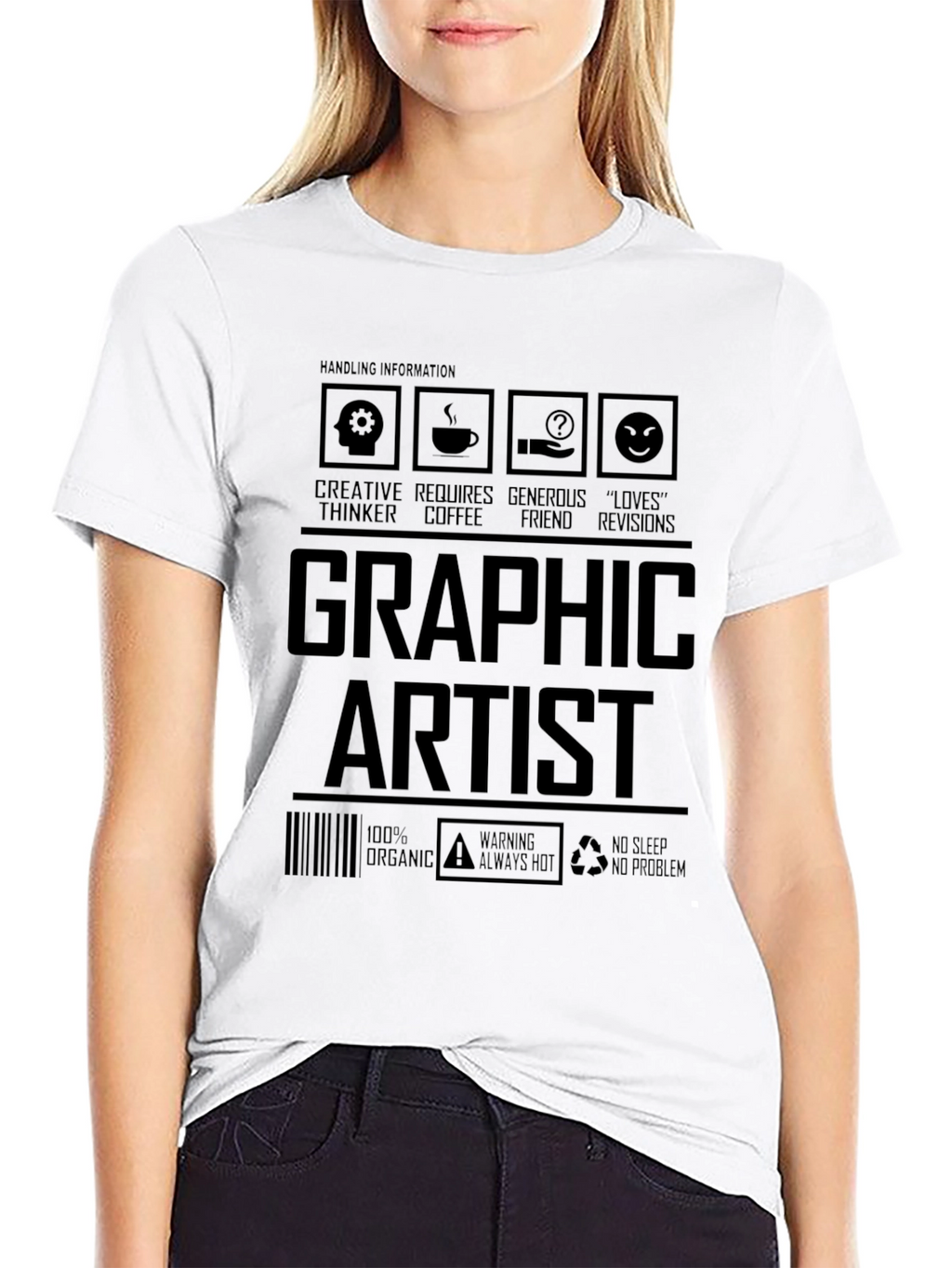 Graphic Artist T-Shirt - Creative Thinker Design