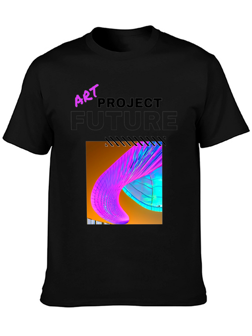 Abstract Art Project Graphic Tee
