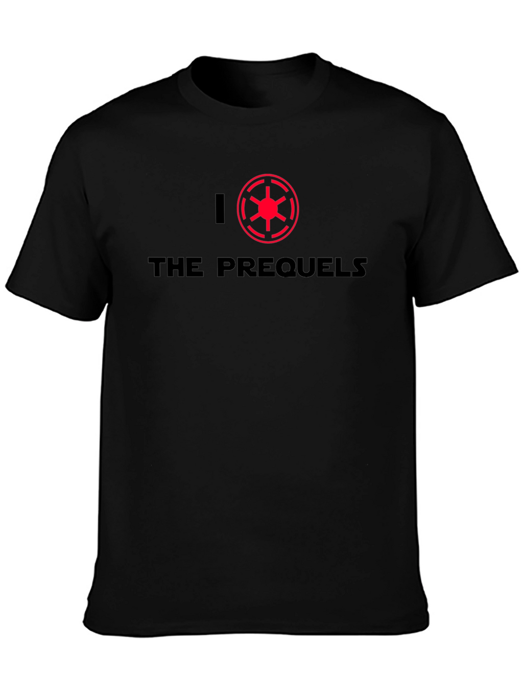 I Heart The Prequels Graphic T-Shirt - Black