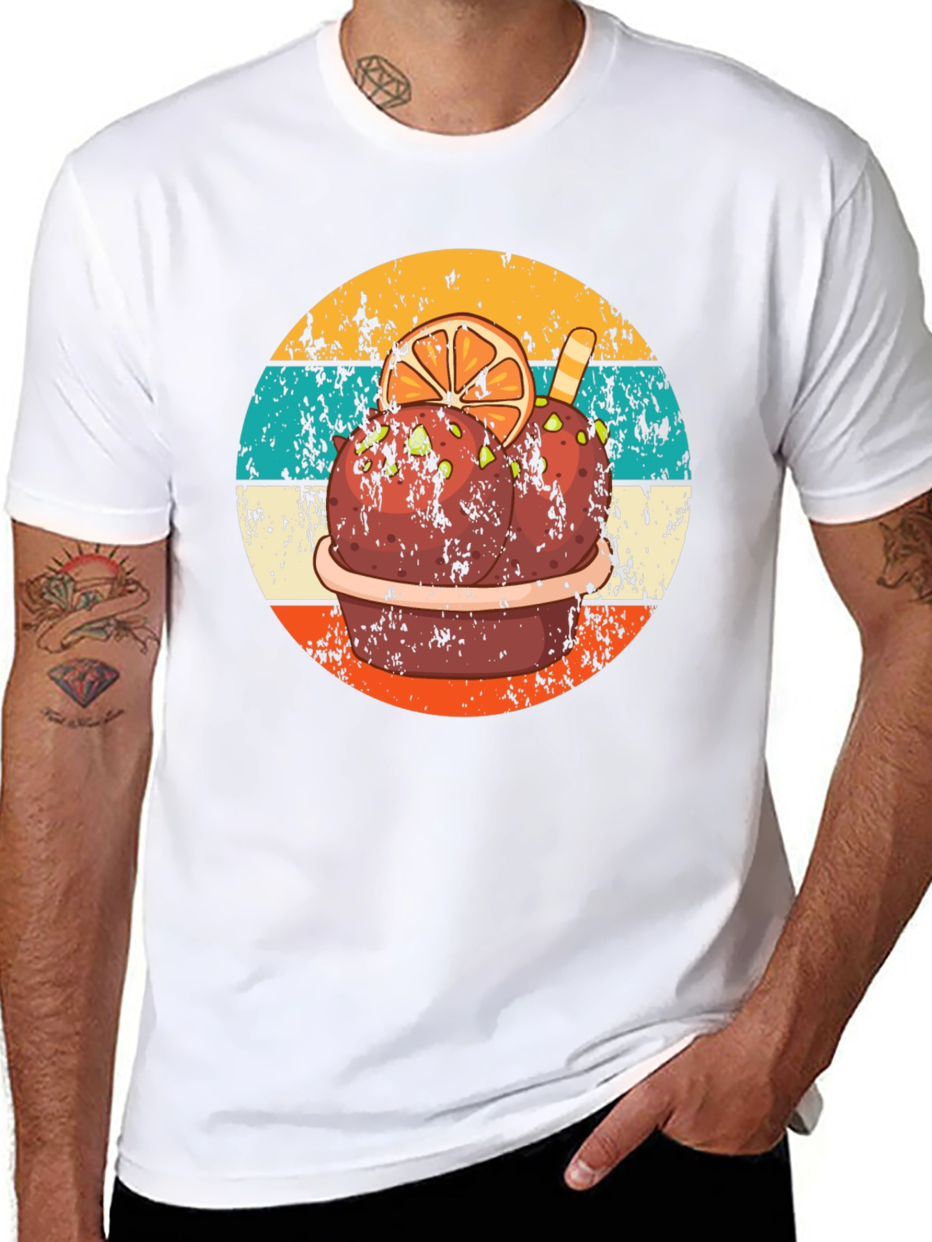 Horchata Inspired Graphic Tee - Black T-Shirt