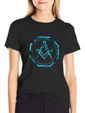Masonic Compass & Square T-Shirt