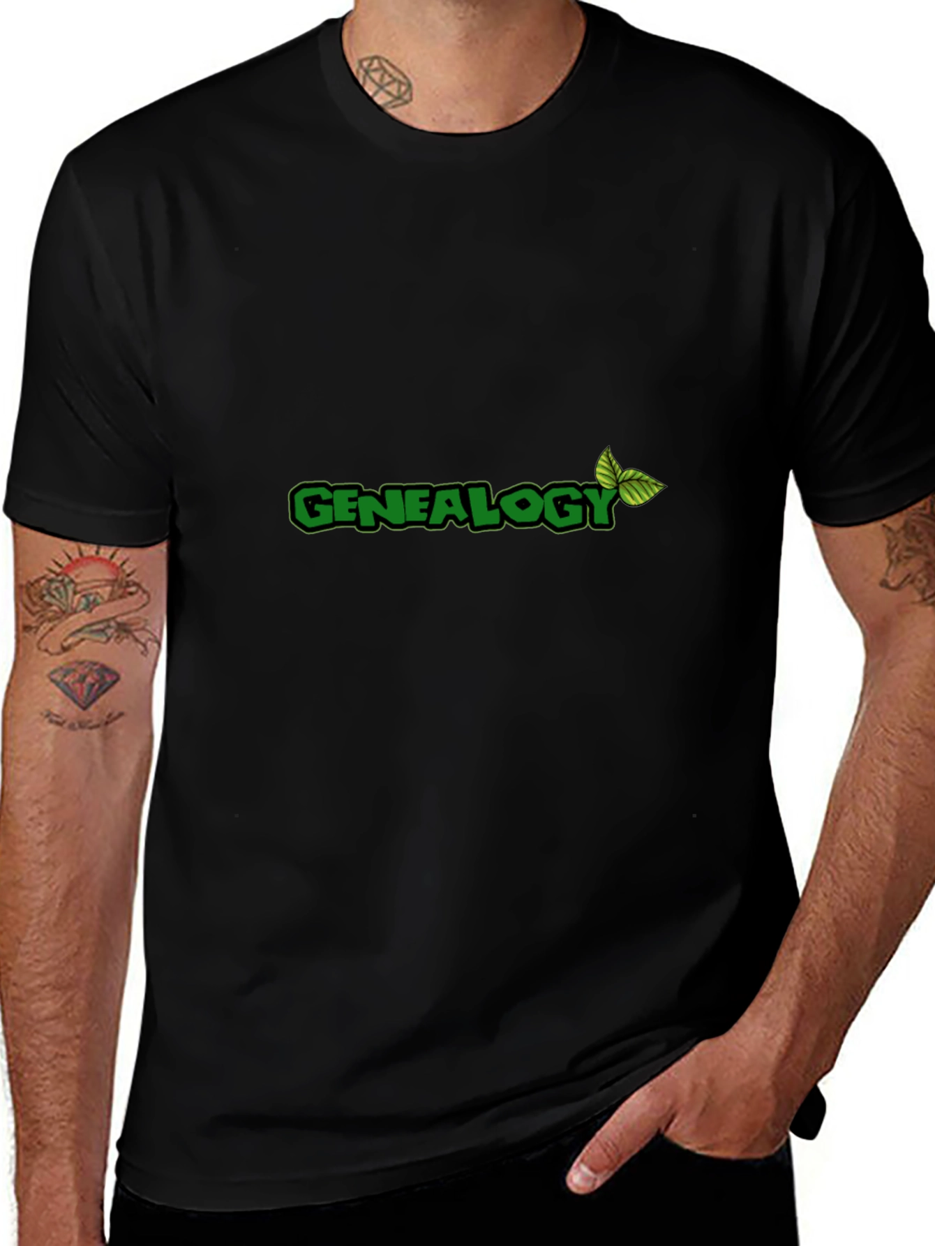 Genealogy T-Shirt: Family Roots Apparel