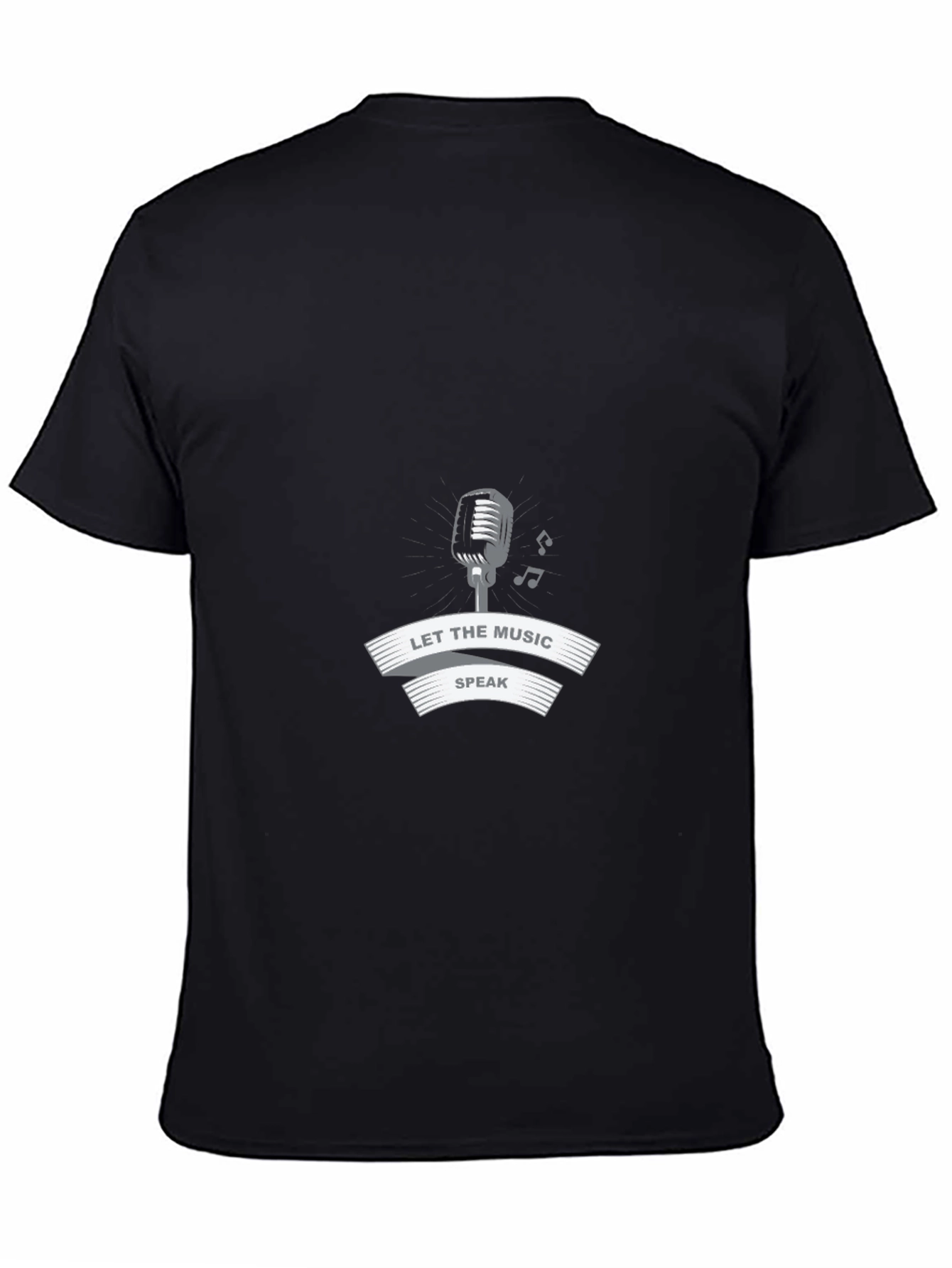 Let the Music Speak Graphic Tee