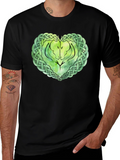 Celtic Horse Knot Graphic T-Shirt - Black