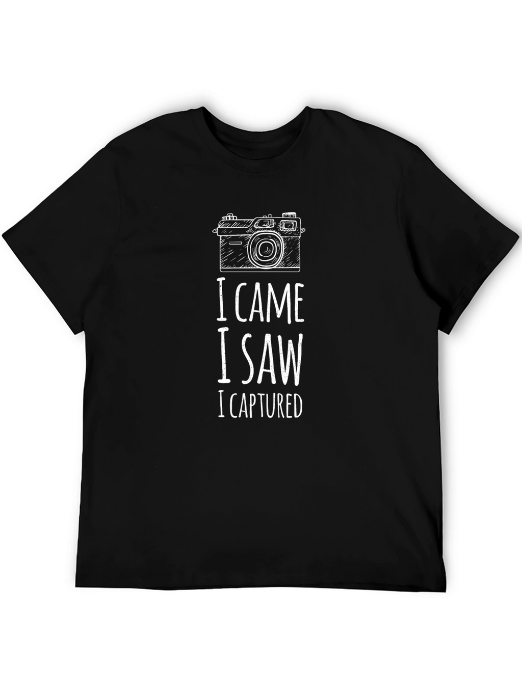 I Came I Saw I Captured Camera Graphic Tee