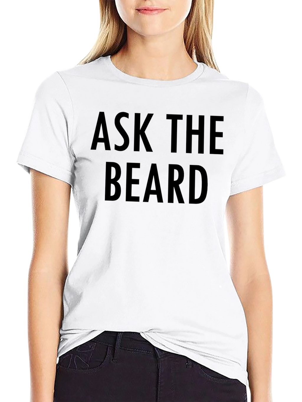 Ask The Beard Graphic T-Shirt