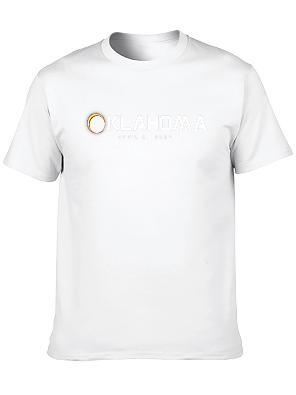 Oklahoma Eclipse April 8 2024 T-Shirt